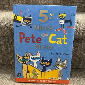 Pete the Cat 5-Minute Stories Book